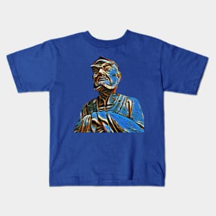 Abstract Monk Kids T-Shirt